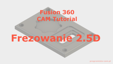 frezowanie 2d fusion 360